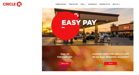 circle k login|Circle K Easy Pay .